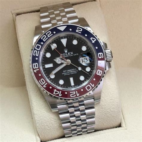 white gold rolex gmt pepsi|rolex pepsi 2023 retail price.